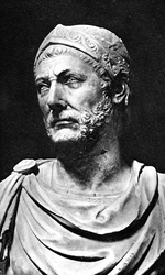 Phoenician (Punic) GOAT General to that time, 𐤇𐤍𐤁𐤏𐤋 (modern Hebrew: חַנִּבַּ֔עַל, Hannibal) ''Carthaginian'' (221-202) allied with Seleukid Empire (BCE 198-188)